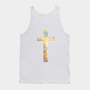 Joyful Cross Tank Top